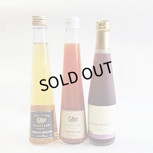 画像2: トマトクリスタル×トマトルビー×巨峰スパークリング300ml 3本セット（化粧箱入り）
