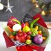 画像2: 【X'mas限定】ベジアレンジメント(12/24お届け) (2)