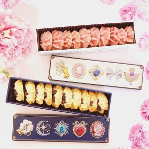 画像3: グルテンフリーの宝石箱クッキー2缶セット(チョコチャンク&苺)