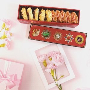 画像3: グルテンフリーのクッキー２種（ブールドネージュ・宝石箱ハーフ＆ハーフ）＆オレンジレモンコーディアルギフトセット(化粧箱入り）