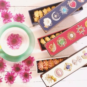 画像8: グルテンフリーの宝石箱クッキー３缶セット(チョコチャンク＆苺＆ハーフハーフ)