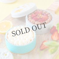 幸せの缶ケーキ(国産レモンチーズケーキ＆苺ショコラタルト)【２缶セット】化粧箱入り