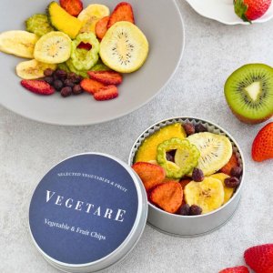 画像3: ベジタブルフルーツチップス缶＆高品質ローストメープルナッツ2缶セット