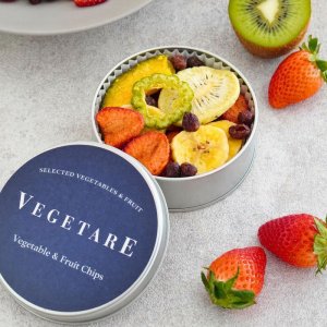 画像2: ベジタブルフルーツチップス缶＆高品質ローストメープルナッツ2缶セット