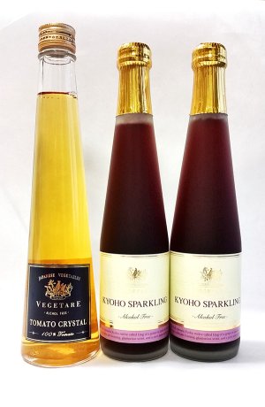 画像3: トマトクリスタル&巨峰スパークリングセット(化粧箱入り)