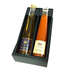 画像2: トマトクリスタル トマトルビー紅白2本セット（化粧箱入り）