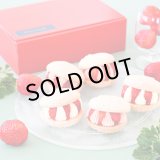 苺のダックワーズバターサンド2種5個入り（化粧箱入り）