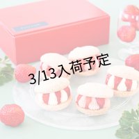 苺のダックワーズバターサンド2種5個入り（化粧箱入り）