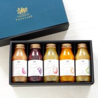 国産果実100%ジュース＆ネクター5本セット(化粧箱入り)【SALE】