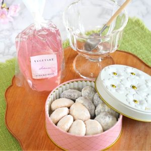 画像2: 桜ゼリー2個＆ほどけるクッキー1缶セット