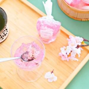 画像3: 【期間限定】桜ゼリー(3個入り）化粧箱入り