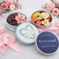 リースショコラ＆ベジタブルフルーツチップス２缶セット