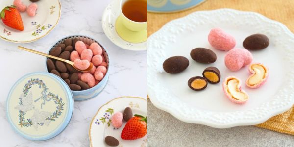 リースショコラ缶