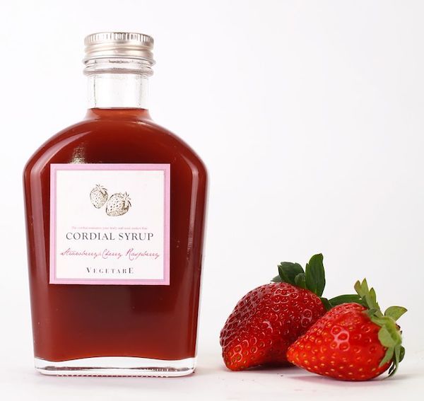 コーディアルシロップ あまおう苺 ラズベリージンジャー ベジターレショップ