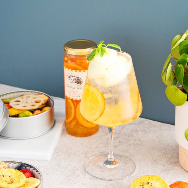 画像7: コーディアル2本セット(国産オレンジ× あまおう苺) (7)