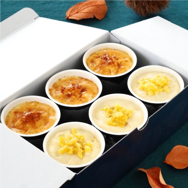 画像3: 和栗と蜜芋ブリュレアイスセット（化粧箱入り） (3)