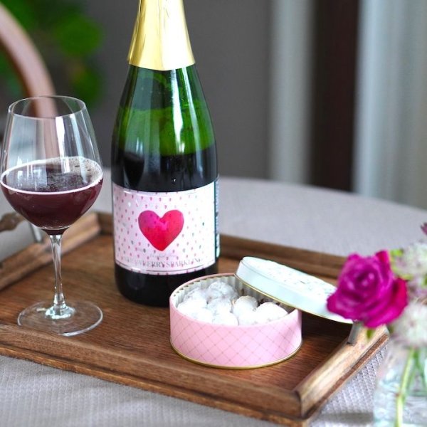 画像5: ノンアルコール巨峰＆苺スパークリング（フルボトル）2本セット（化粧箱入り） (5)