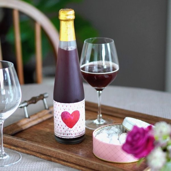 画像5: ノンアルコール巨峰＆苺スパークリング（ハーフボトル）2本セット（化粧箱入り） (5)