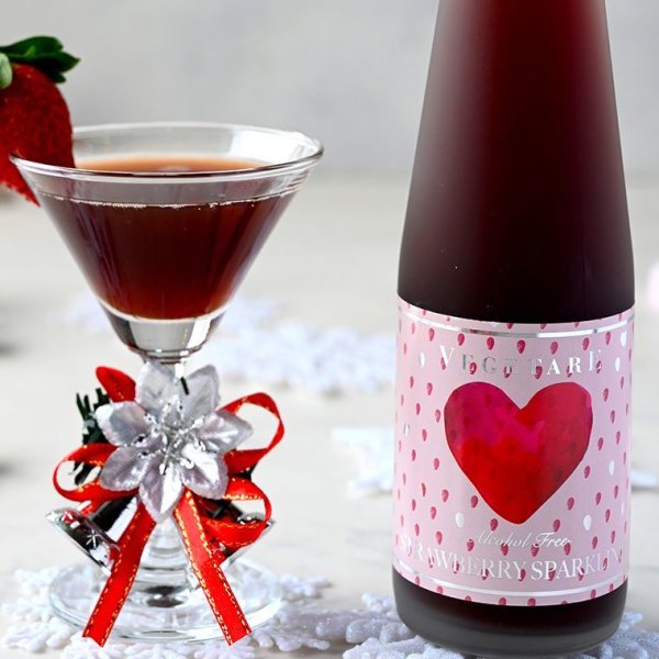 画像4: 【5%OFF  12本単品】苺のノンアルコールスパークリング（ハーフボトル） (4)