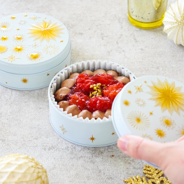 画像5: 幸せの缶ケーキ　苺ショコラタルト (5)