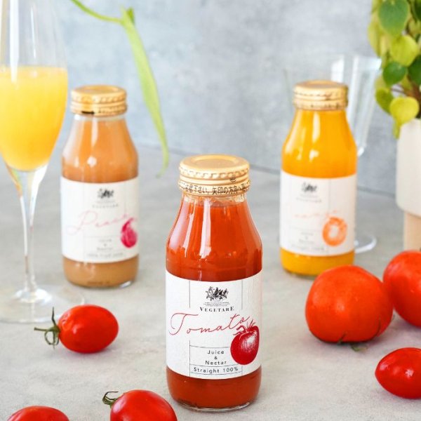 画像3: 国産ストレート100%ジュース＆ネクター10本セット（フルーツ＆トマト）（化粧箱入り） (3)