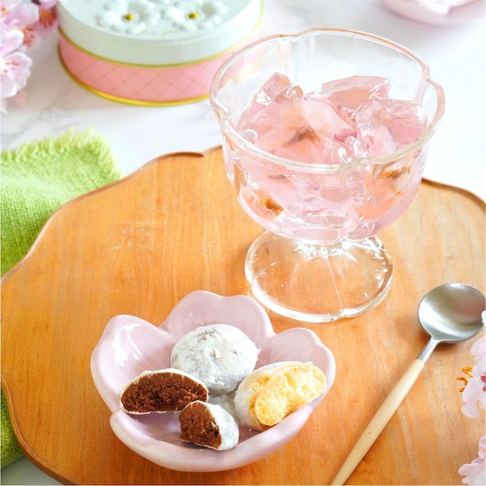 桜ゼリー2個＆ほどけるクッキー1缶セット